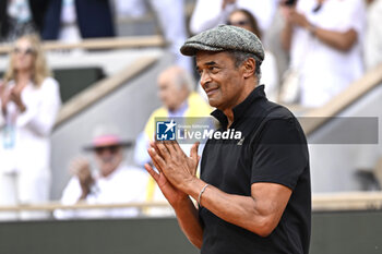 2023-06-11 - Yannick Noah during the French Open final, Grand Slam tennis tournament on June 11, 2023 at Roland Garros stadium in Paris, France. Photo Victor Joly / DPPI - TENNIS - ROLAND GARROS 2023 - WEEK 2 - INTERNATIONALS - TENNIS
