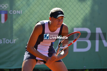 2023-06-16 - Alina Korneeva (RUS) during the match of round of 16 of ITF W60 Women's Tennis Tournament BMW Cup on June 16, 2023 at Reale Circolo Canottieri Tevere Remo in Rome, Italy - ITF W60 ROME – BMW CUP - INTERNATIONALS - TENNIS