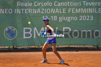 2023-06-16 - Georgia Pedone (ITA) during the match of round of 16 of ITF W60 Women's Tennis Tournament BMW Cup on June 16, 2023 at Reale Circolo Canottieri Tevere Remo in Rome, Italy - ITF W60 ROME – BMW CUP - INTERNATIONALS - TENNIS