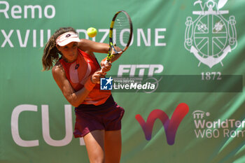 2023-06-16 - Lucia Bronzetti (ITA) during the match of round of 16 of ITF W60 Women's Tennis Tournament BMW Cup on June 16, 2023 at Reale Circolo Canottieri Tevere Remo in Rome, Italy - ITF W60 ROME – BMW CUP - INTERNATIONALS - TENNIS