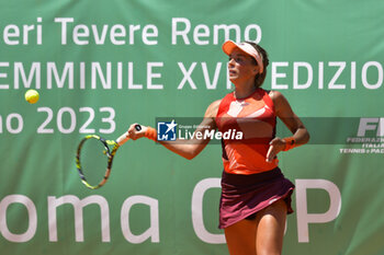2023-06-16 - Lucia Bronzetti (ITA) during the match of round of 16 of ITF W60 Women's Tennis Tournament BMW Cup on June 16, 2023 at Reale Circolo Canottieri Tevere Remo in Rome, Italy - ITF W60 ROME – BMW CUP - INTERNATIONALS - TENNIS