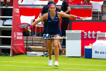 2023-06-19 - Caroline Garcia of France in action during the first round of the 2023 bett1 Open, WTA 500 tennis tournament on June 19, 2023 in Berlin, Germany - TENNIS - WTA - BETT1 OPEN 2023 - INTERNATIONALS - TENNIS