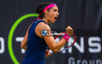 2023-06-19 - Caroline Garcia of France in action during the first round of the 2023 bett1 Open, WTA 500 tennis tournament on June 19, 2023 in Berlin, Germany - TENNIS - WTA - BETT1 OPEN 2023 - INTERNATIONALS - TENNIS