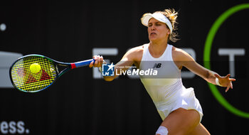 2023-06-18 - Eugenie Bouchard of Canada in action during the first qualifications round of the 2023 bett1 Open, WTA 500 tennis tournament on June 18, 2023 in Berlin, Germany - TENNIS - WTA - BETT1 OPEN 2023 - INTERNATIONALS - TENNIS