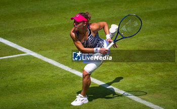 2023-06-18 - Laura Siegemund of Germany in action during the second qualifications round of the 2023 bett1 Open, WTA 500 tennis tournament on June 18, 2023 in Berlin, Germany - TENNIS - WTA - BETT1 OPEN 2023 - INTERNATIONALS - TENNIS