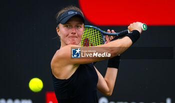 2023-06-17 - Linda Papadakis of Germany in action during the first qualifications round of the 2023 bett1 Open, WTA 500 tennis tournament on June 17, 2023 in Berlin, Germany - TENNIS - WTA - BETT1 OPEN 2023 - INTERNATIONALS - TENNIS