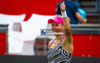 2023-06-17 - Laura Siegemund of Germany in action during the first qualifications round of the 2023 bett1 Open, WTA 500 tennis tournament on June 17, 2023 in Berlin, Germany - TENNIS - WTA - BETT1 OPEN 2023 - INTERNATIONALS - TENNIS
