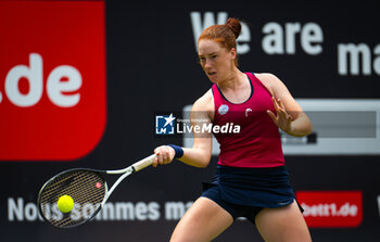 2023-06-17 - Ella Seidel of Germany in action during the first qualifications round of the 2023 bett1 Open, WTA 500 tennis tournament on June 17, 2023 in Berlin, Germany - TENNIS - WTA - BETT1 OPEN 2023 - INTERNATIONALS - TENNIS