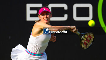 2023-06-20 - Ekaterina Alexandrova of Russia in action during the first round of the 2023 bett1 Open, WTA 500 tennis tournament on June 20, 2023 in Berlin, Germany - TENNIS - WTA - BETT1 OPEN 2023 - INTERNATIONALS - TENNIS