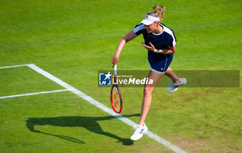 2023-06-21 - Donna Vekic of Croatia in action during the first round of the 2023 bett1 Open, WTA 500 tennis tournament on June 21, 2023 in Berlin, Germany - TENNIS - WTA - BETT1 OPEN 2023 - INTERNATIONALS - TENNIS