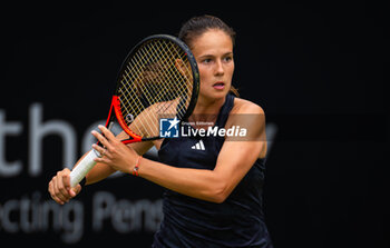 2023-06-28 - Daria Kasatkina of Russia in action during the second round of the 2023 Rothesay International, WTA 500 tennis tournament on June 28, 2023 at Devonshire Park in Eastbourne, England - TENNIS - WTA - ROTHESAY INTERNATIONAL 2023 - INTERNATIONALS - TENNIS