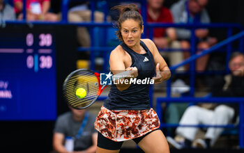 2023-06-28 - Daria Kasatkina of Russia in action during the second round of the 2023 Rothesay International, WTA 500 tennis tournament on June 28, 2023 at Devonshire Park in Eastbourne, England - TENNIS - WTA - ROTHESAY INTERNATIONAL 2023 - INTERNATIONALS - TENNIS