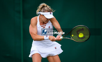 2023-07-03 - Kateryna Baindl of Ukraine during the 2023 Wimbledon Championships on July 3, 2023 at All England Lawn Tennis & Croquet Club in Wimbledon, England - TENNIS - WIMBLEDON 2023 - INTERNATIONALS - TENNIS