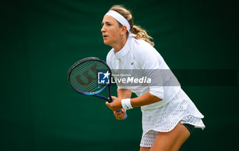 2023-07-03 - Victoria Azarenka of Belarus during the 2023 Wimbledon Championships on July 3, 2023 at All England Lawn Tennis & Croquet Club in Wimbledon, England - TENNIS - WIMBLEDON 2023 - INTERNATIONALS - TENNIS