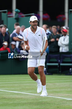 2023-07-05 - Gregoire Barrere during the 2023 Wimbledon Championships on July 3, 2023 at All England Lawn Tennis & Croquet Club in Wimbledon, England - TENNIS - WIMBLEDON 2023 - INTERNATIONALS - TENNIS