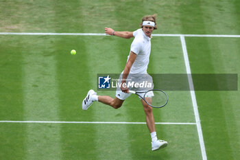 2023-07-06 - Alexander Zverev during the 2023 Wimbledon Championships on July 6, 2023 at All England Lawn Tennis & Croquet Club in Wimbledon, England - TENNIS - WIMBLEDON 2023 - INTERNATIONALS - TENNIS