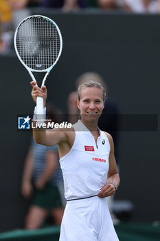 2023-07-06 - Viktorija Golubic during the 2023 Wimbledon Championships on July 6, 2023 at All England Lawn Tennis & Croquet Club in Wimbledon, England - TENNIS - WIMBLEDON 2023 - INTERNATIONALS - TENNIS