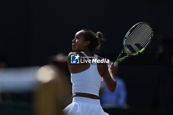 2023-07-06 - Leylah Fernandez (Can) during the 2023 Wimbledon Championships on July 6, 2023 at All England Lawn Tennis & Croquet Club in Wimbledon, England - TENNIS - WIMBLEDON 2023 - INTERNATIONALS - TENNIS