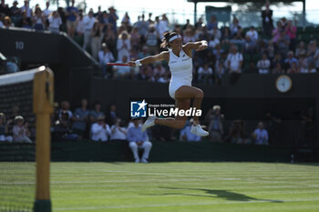 2023-07-06 - Caroline Garcia during the 2023 Wimbledon Championships on July 6, 2023 at All England Lawn Tennis & Croquet Club in Wimbledon, England - TENNIS - WIMBLEDON 2023 - INTERNATIONALS - TENNIS