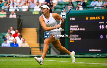 2023-07-06 - Jessica Pegula of the United States during the 2023 Wimbledon Championships on July 6, 2023 at All England Lawn Tennis & Croquet Club in Wimbledon, England - TENNIS - WIMBLEDON 2023 - INTERNATIONALS - TENNIS