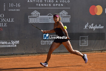 2023-07-14 - Destanee Aiava (AUS) during the quarter-finals match of ITF W60 Women's Tennis ATV Open on July 14, 2023 at Circolo Antico Tiro a Volo in Rome, Italy - ITF W60 ROME – ATV TENNIS OPEN - INTERNATIONALS - TENNIS