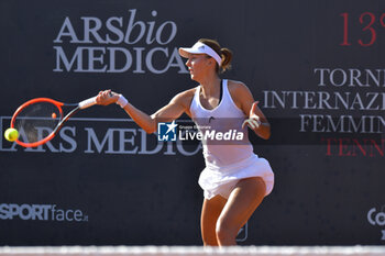 2023-07-14 - Raluca Georgiana Serban (CYP) during the quarter-finals match of ITF W60 Women's Tennis ATV Open on July 14, 2023 at Circolo Antico Tiro a Volo in Rome, Italy - ITF W60 ROME – ATV TENNIS OPEN - INTERNATIONALS - TENNIS