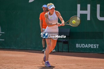 2023-07-17 - Polina Kudermetova (RUS) during the first day main draw match of WTA250 Hungarian Gran Prix Tennis on July 17th, 2023 at Romai Teniszakademia , Budapest, Hungary - WTA 250 - HUNGARIAN GRAND PRIX - INTERNATIONALS - TENNIS