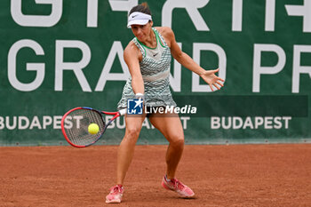 2023-07-17 - Tatjana Maria (GER) during the first day main draw match of WTA250 Hungarian Gran Prix Tennis on July 17th, 2023 at Romai Teniszakademia , Budapest, Hungary - WTA 250 - HUNGARIAN GRAND PRIX - INTERNATIONALS - TENNIS