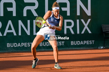 2023-07-17 - Natalia Szabanin (HUN) during the first day main draw match of WTA250 Hungarian Gran Prix Tennis on July 17th, 2023 at Romai Teniszakademia , Budapest, Hungary - WTA 250 - HUNGARIAN GRAND PRIX - INTERNATIONALS - TENNIS