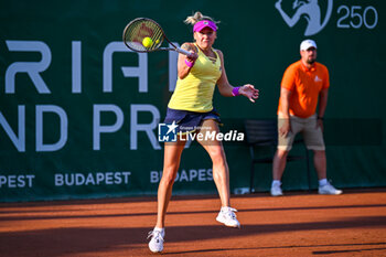 2023-07-17 - Kateryna Baindi (UKR) during the first day main draw match of WTA250 Hungarian Gran Prix Tennis on July 17th, 2023 at Romai Teniszakademia , Budapest, Hungary - WTA 250 - HUNGARIAN GRAND PRIX - INTERNATIONALS - TENNIS