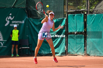 2023-07-18 - Evgenija Sergeevna Rodina (RUS) during the second day main draw match of WTA250 Hungarian Gran Prix Tennis on July 18th, 2023 at Romai Teniszakademia , Budapest, Hungary - WTA 250 - HUNGARIAN GRAND PRIXHUNA - INTERNATIONALS - TENNIS