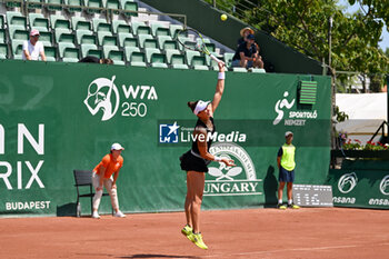 2023-07-18 - Bernarda Pera (USA) during the second day main draw match of WTA250 Hungarian Gran Prix Tennis on July 18th, 2023 at Romai Teniszakademia , Budapest, Hungary - WTA 250 - HUNGARIAN GRAND PRIXHUNA - INTERNATIONALS - TENNIS
