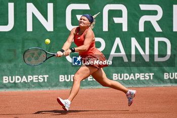 2023-07-18 - Diana Maksimovna Snaider (RUS) during the second day main draw match of WTA250 Hungarian Gran Prix Tennis on July 18th, 2023 at Romai Teniszakademia , Budapest, Hungary - WTA 250 - HUNGARIAN GRAND PRIXHUNA - INTERNATIONALS - TENNIS