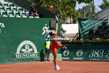 2023-07-18 - Diana Maksimovna Snaider (RUS) during the second day main draw match of WTA250 Hungarian Gran Prix Tennis on July 18th, 2023 at Romai Teniszakademia , Budapest, Hungary - WTA 250 - HUNGARIAN GRAND PRIXHUNA - INTERNATIONALS - TENNIS