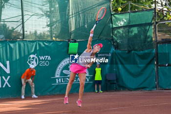 2023-07-18 - Nadia Podoroska (ARG) during the second day main draw match of WTA250 Hungarian Gran Prix Tennis on July 18th, 2023 at Romai Teniszakademia , Budapest, Hungary - WTA 250 - HUNGARIAN GRAND PRIXHUNA - INTERNATIONALS - TENNIS
