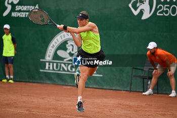 2023-07-19 - Kaja Juvan (SLO) during the third day main draw match of WTA250 Hungarian Gran Prix Tennis on July 19th, 2023 at Romai Teniszakademia , Budapest, Hungary - WTA 250 - HUNGARIAN GRAND PRIX - INTERNATIONALS - TENNIS