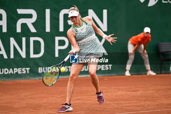 2023-07-19 - Fanny Stollar (HUN) during the third day main draw match of WTA250 Hungarian Gran Prix Tennis on July 19th, 2023 at Romai Teniszakademia , Budapest, Hungary - WTA 250 - HUNGARIAN GRAND PRIX - INTERNATIONALS - TENNIS