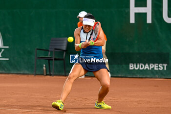 2023-07-19 - Claire Liu (USA) during the third day main draw match of WTA250 Hungarian Gran Prix Tennis on July 19th, 2023 at Romai Teniszakademia , Budapest, Hungary - WTA 250 - HUNGARIAN GRAND PRIX - INTERNATIONALS - TENNIS