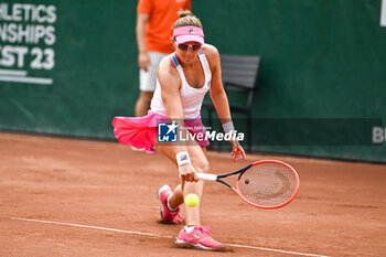 2023-07-20 - Nadia Podoroska (ARG) during the third day main draw match of WTA250 Hungarian Gran Prix Tennis on July 19th, 2023 at Romai Teniszakademia , Budapest, Hungary - WTA 250 - HUNGARIAN GRAND PRIX - INTERNATIONALS - TENNIS