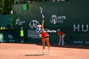 2023-07-20 - Diana Maksimovna Snaider (RUS) during the fourth day main draw match of WTA250 Hungarian Gran Prix Tennis on July 20th, 2023 at Romai Teniszakademia , Budapest, Hungary - WTA 250 - HUNGARIAN GRAND PRIX - INTERNATIONALS - TENNIS