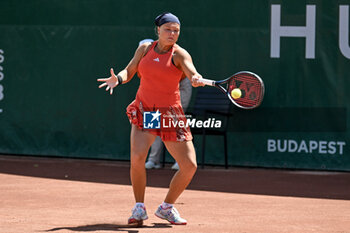 2023-07-20 - Diana Maksimovna Snaider (RUS) during the fourth day main draw match of WTA250 Hungarian Gran Prix Tennis on July 20th, 2023 at Romai Teniszakademia , Budapest, Hungary - WTA 250 - HUNGARIAN GRAND PRIX - INTERNATIONALS - TENNIS