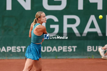 2023-07-21 - Anna Siskova (CZE) during the quarterfinal match of WTA250 Hungarian Gran Prix Tennis on July 21st, 2023 at Romai Teniszakademia, Budapest, Hungary - WTA 250 - HUNGARIAN GRAND PRIX - INTERNATIONALS - TENNIS