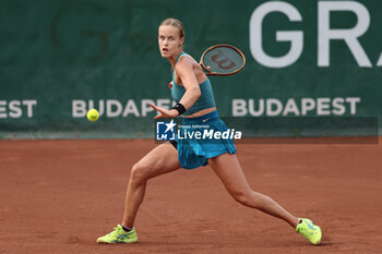 2023-07-21 - Anna Siskova (CZE) during the quarterfinal match of WTA250 Hungarian Gran Prix Tennis on July 21st, 2023 at Romai Teniszakademia, Budapest, Hungary - WTA 250 - HUNGARIAN GRAND PRIX - INTERNATIONALS - TENNIS