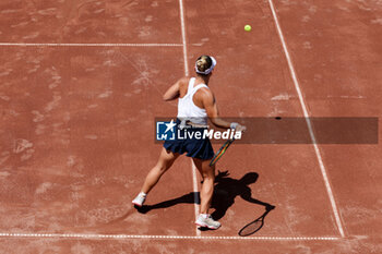 2023-07-22 - Marija Timofeeva (RUS) during the semifinal match of WTA250 Hungarian Gran Prix Tennis on July 22nd, 2023 at Romai Teniszakademia, Budapest, Hungary - WTA 250 - HUNGARIAN GRAND PRIX - INTERNATIONALS - TENNIS