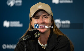 2023-08-07 - Elina Svitolina of Ukraine talks to the media ahead of the 2023 Omnium Banque Nationale, WTA 1000 tennis tournament on August 7, 2023 in Montreal, Canada - TENNIS - WTA - OMNIUM BANQUE NATIONALE 2023 - INTERNATIONALS - TENNIS
