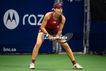 2023-08-07 - Sorana Cirstea of Romania during the first round of the 2023 Omnium Banque Nationale, WTA 1000 tennis tournament on August 7, 2023 in Montreal, Canada - TENNIS - WTA - OMNIUM BANQUE NATIONALE 2023 - INTERNATIONALS - TENNIS