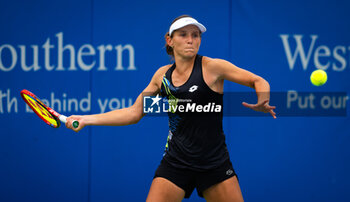 2023-08-15 - Varvara Gracheva of France in action during the first round of the 2023 Western & Southern Open, WTA 1000 tennis tournament on August 15, 2023 in Cincinnati, United States - TENNIS - WTA - WESTERN & SOUTHERN OPEN 2023 - INTERNATIONALS - TENNIS