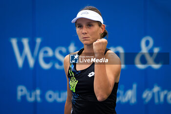 2023-08-15 - Varvara Gracheva of France in action during the first round of the 2023 Western & Southern Open, WTA 1000 tennis tournament on August 15, 2023 in Cincinnati, United States - TENNIS - WTA - WESTERN & SOUTHERN OPEN 2023 - INTERNATIONALS - TENNIS