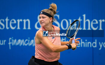 2023-08-17 - Karolina Muchova of the Czech Republic in action during the third round of the 2023 Western & Southern Open, WTA 1000 tennis tournament on August 17, 2023 in Cincinnati, United States - TENNIS - WTA - WESTERN & SOUTHERN OPEN 2023 - INTERNATIONALS - TENNIS