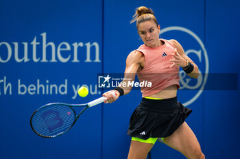 2023-08-17 - Maria Sakkari of Greece in action during the third round of the 2023 Western & Southern Open, WTA 1000 tennis tournament on August 17, 2023 in Cincinnati, United States - TENNIS - WTA - WESTERN & SOUTHERN OPEN 2023 - INTERNATIONALS - TENNIS